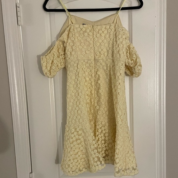 Yellow Aqua Mini Dress - Picture 2 of 4